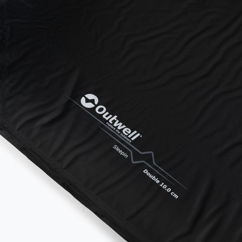 Outwell Sleepin Double 10 cm-es önfúvó matrac fekete 400037 3