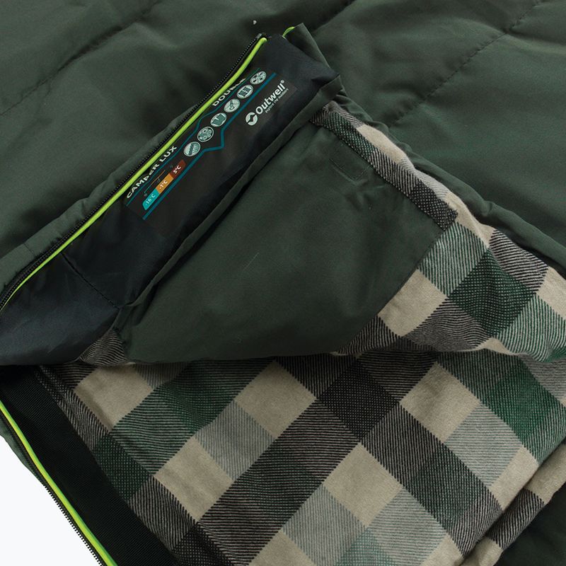 Outwell Camper Lux Double hálózsák zöld 230394 9