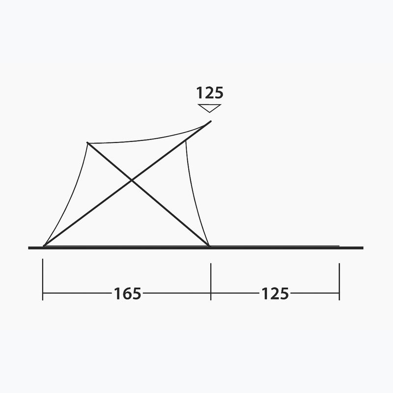 Strandtábor Outwell Whitby Beach Shelter light grey 6