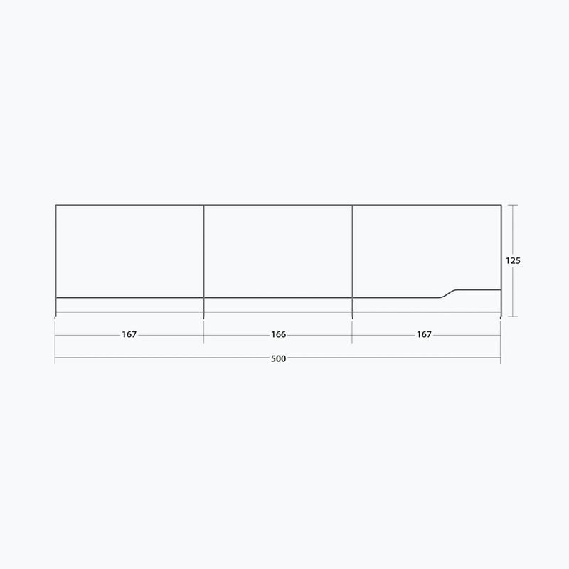 Paraván Outwell Oklahoma Windscreen gray 3