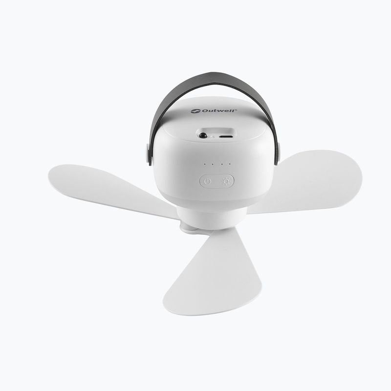 Ventilátor lámpával Outwell Aurelios Rechargeable white 4