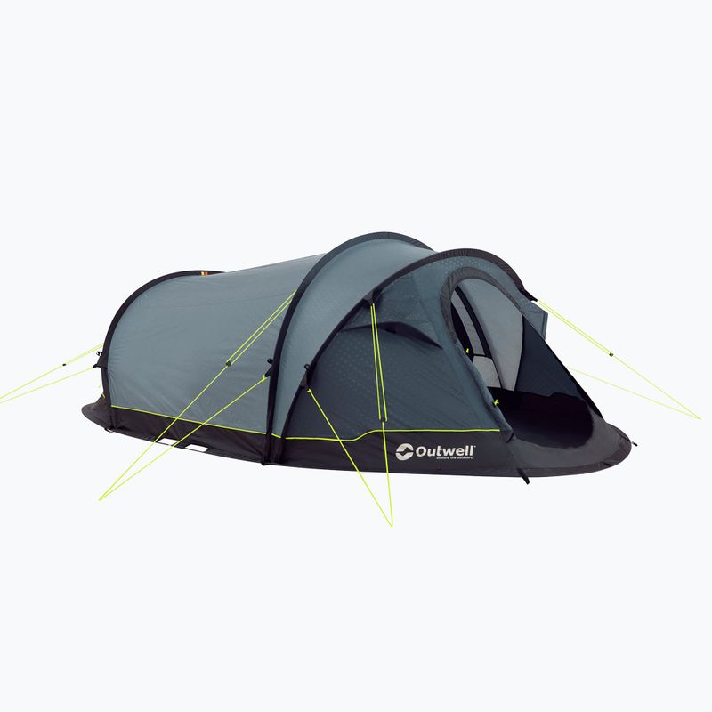 Kempingsátor 3-osobowy Outwell Nexion 3 Ocean green/gray 3