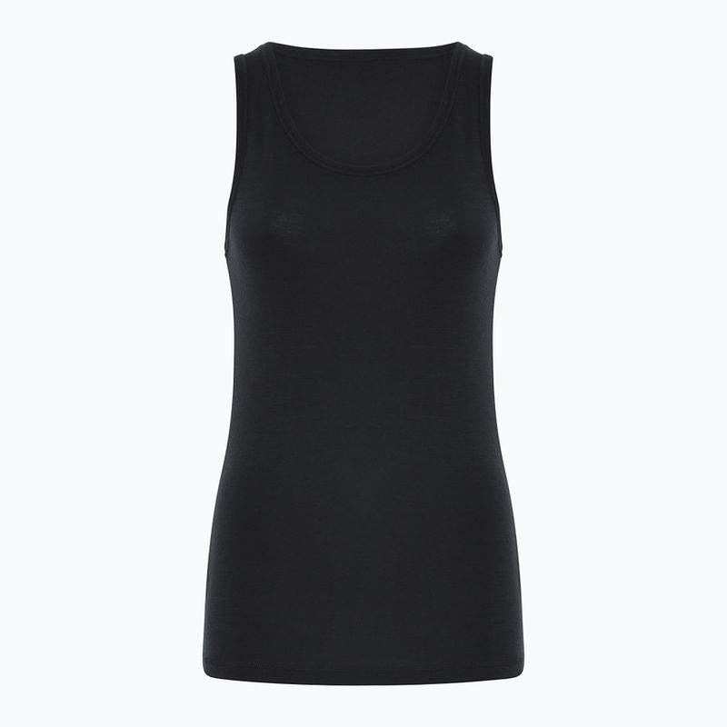 Női termoaktív póló Dovre Wool Singlet black 4