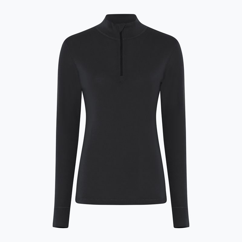 Női Termoaktiv pulóver Dovre Wool Zip black 5