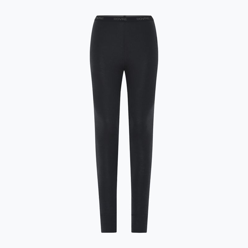 Női thermoaktív nadrág Dovre Wool Pants black 2