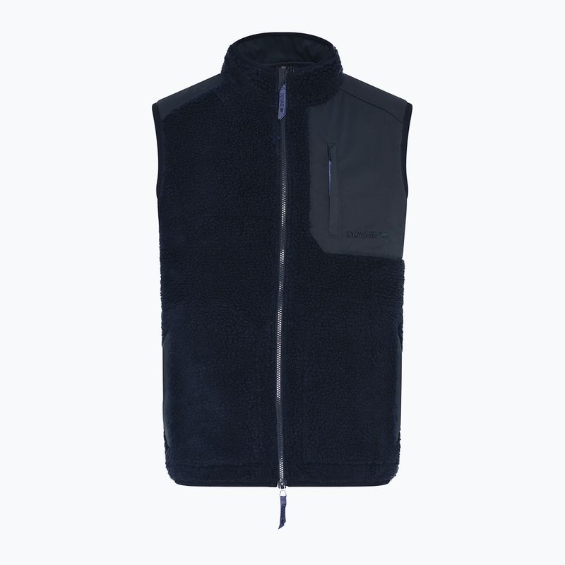 Férfi ujjatlan Dovre Teddy Fleece navy 4