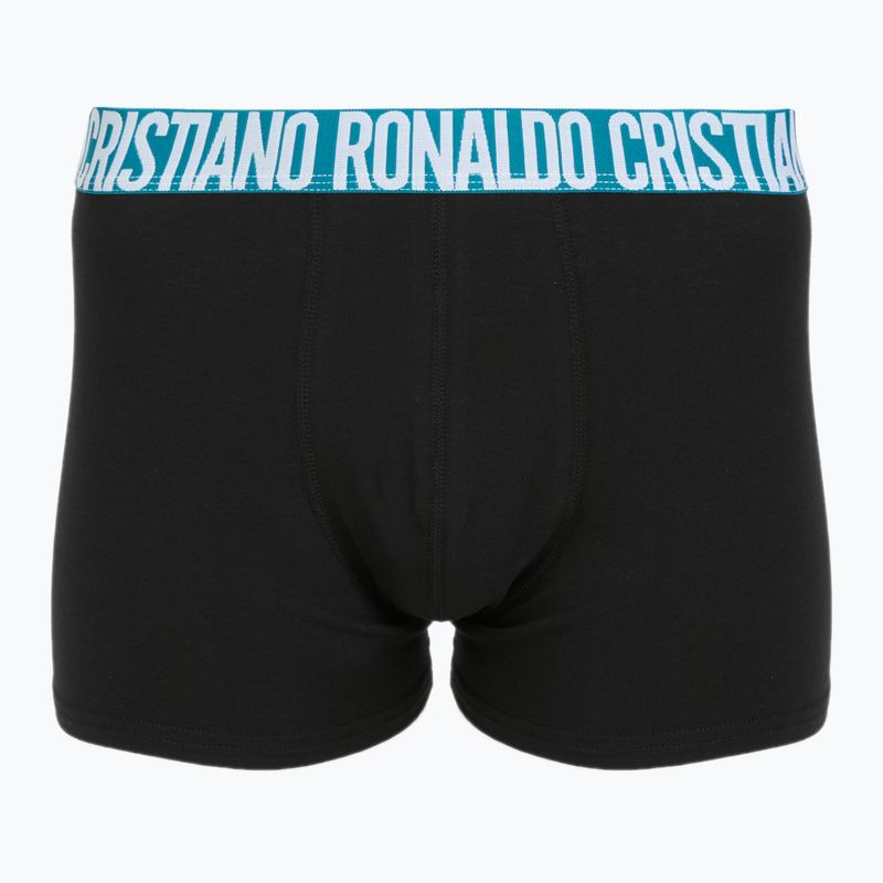 Férfi boxeralsó CR7 Basic Trunk 3 pár multicolour 3
