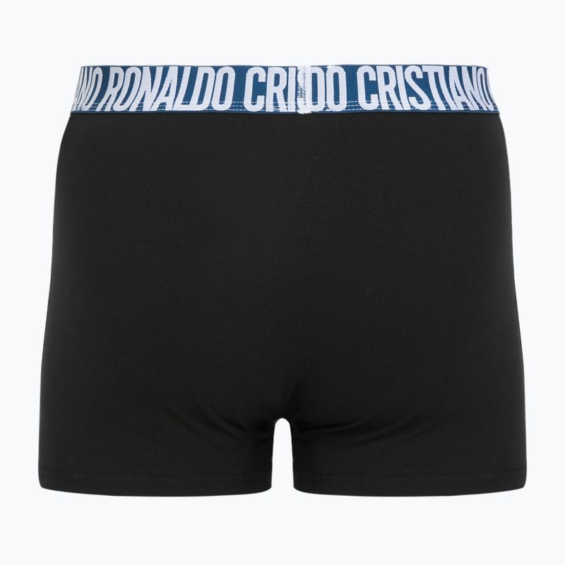 Férfi boxeralsó CR7 Basic Trunk 3 pár multicolour 5