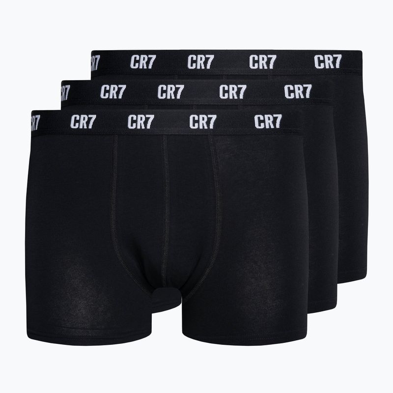 Férfi CR7 Basic Trunk boxeralsó 5 pár fekete