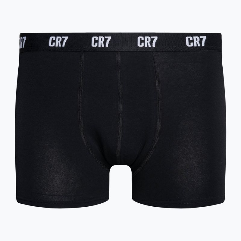 Férfi CR7 Basic Trunk boxeralsó 5 pár fekete 2