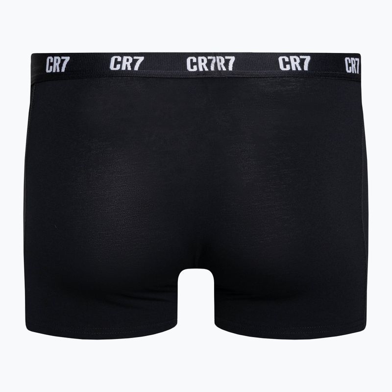 Férfi CR7 Basic Trunk boxeralsó 5 pár fekete 3