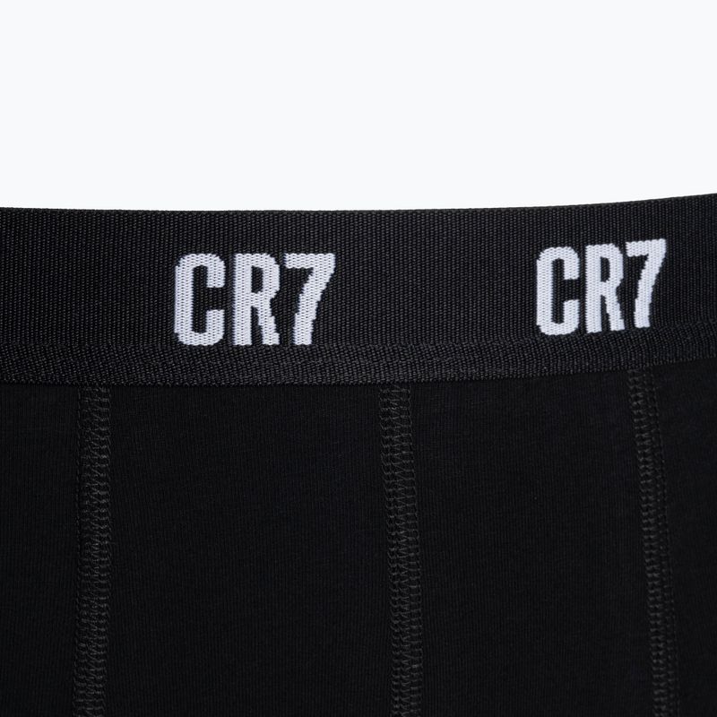 Férfi CR7 Basic Trunk boxeralsó 5 pár fekete 4