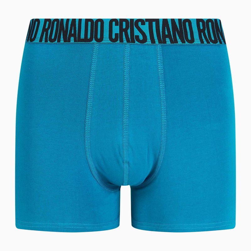 Férfi CR7 Basic Trunk boxeralsó 3 pár kék/tengerészkék 2