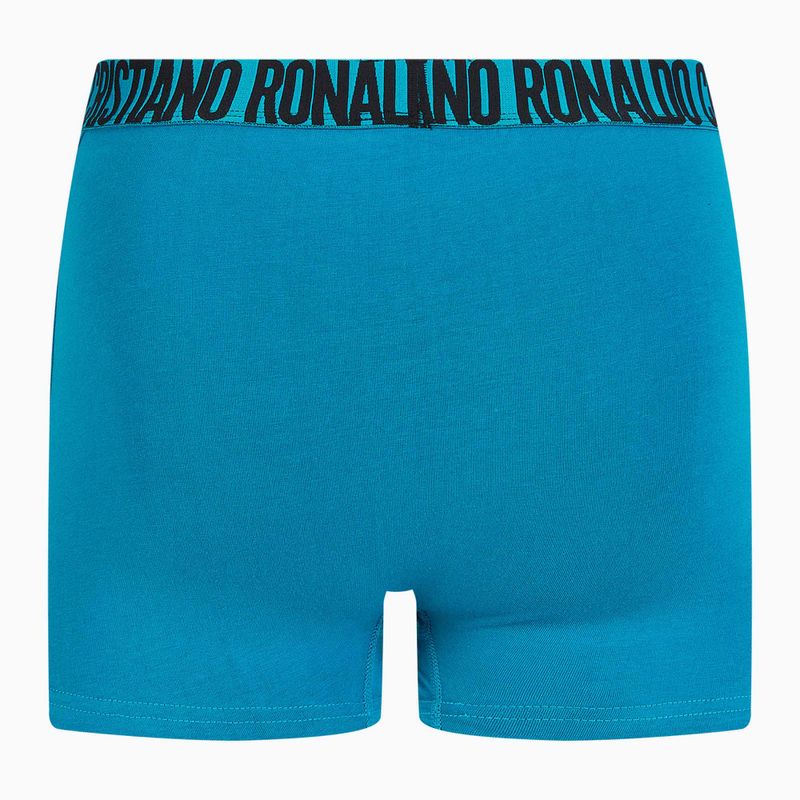 Férfi CR7 Basic Trunk boxeralsó 3 pár kék/tengerészkék 3