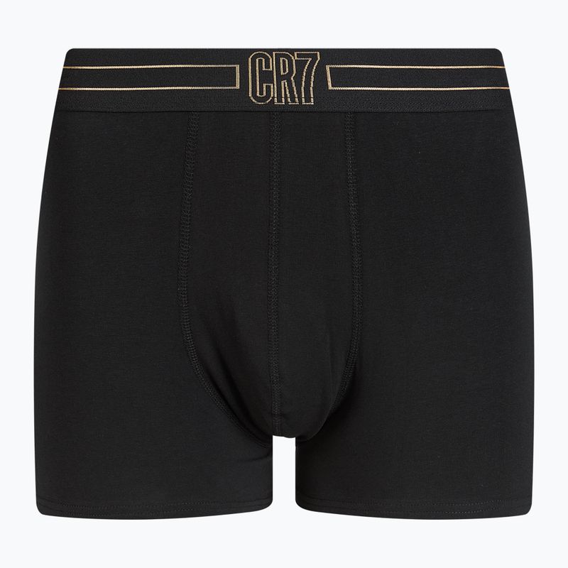 Férfi CR7 Basic Trunk boxeralsó 5 pár fekete/arany 2