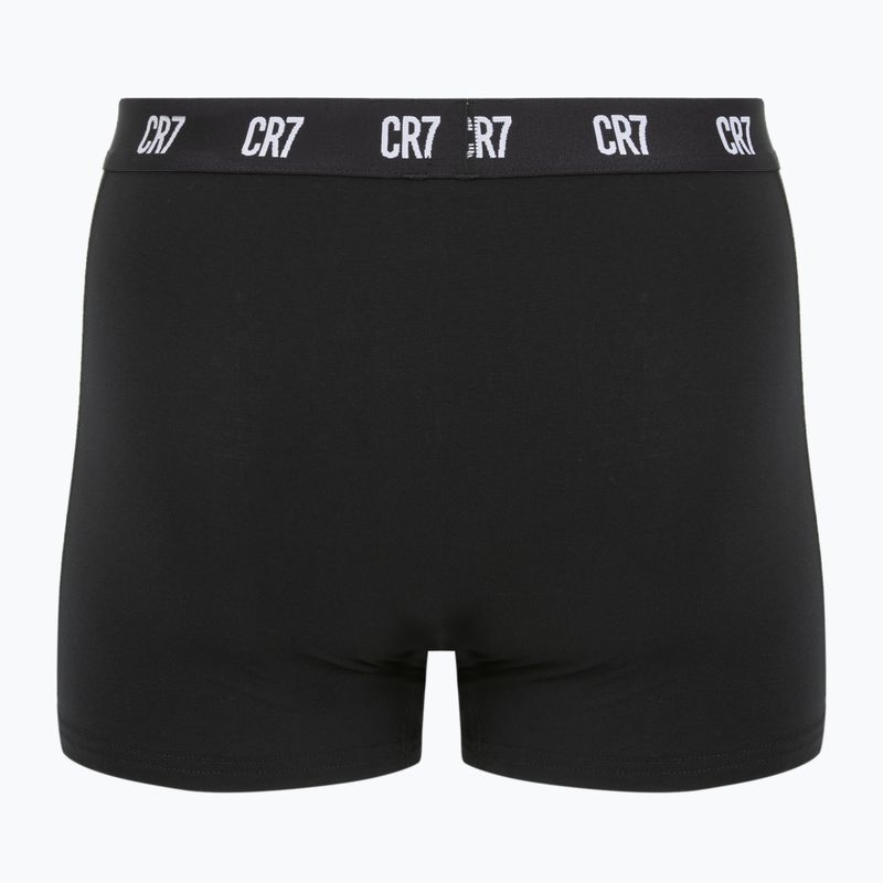 Férfi CR7 Basic Trunk boxeralsó 5 pár fekete/fehér 2