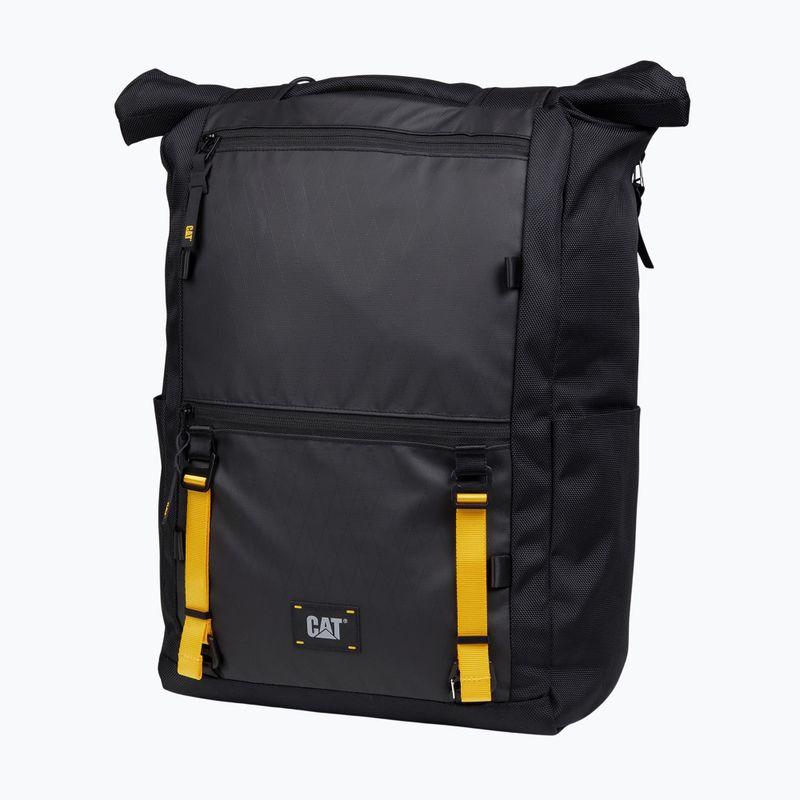 Városi hátizsák Caterpillar Utility X Rolltop Backpack 28 l black 2