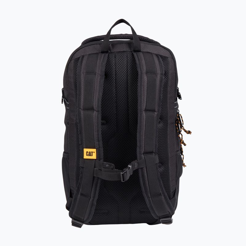 Városi hátizsák Caterpillar Logan Backpack 25 l black/yellow 3