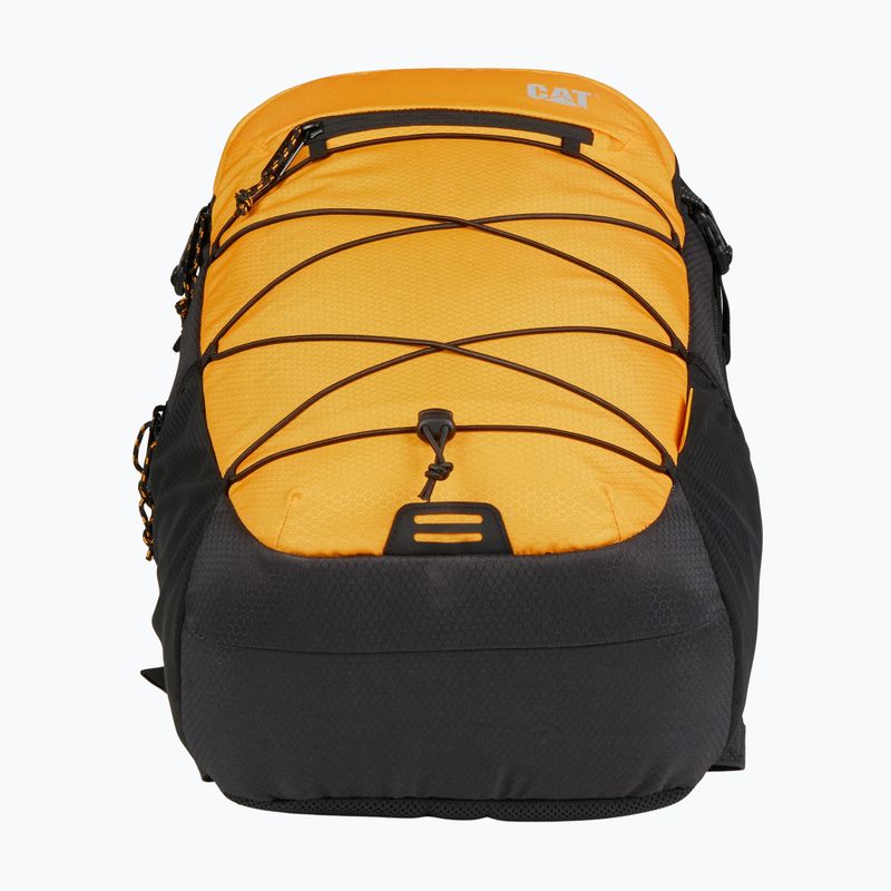 Városi hátizsák Caterpillar Logan Backpack 25 l black/yellow 4
