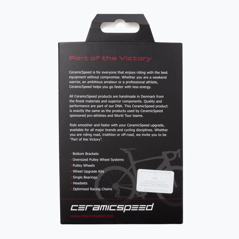 CeramicSpeed UFO Shimano 11s kerékpár lánc ezüst 105641 2