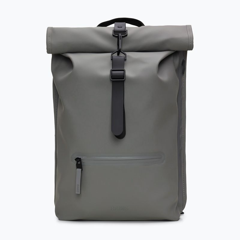 városi hátizsák Rains Rucksack Rolltop W3 13 l grey