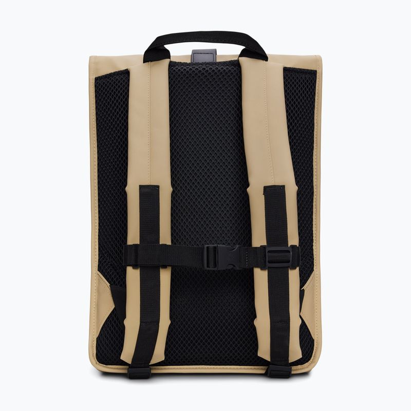 Városi hátizsák Rains Rucksack Rolltop 13 + 4 l sand 2