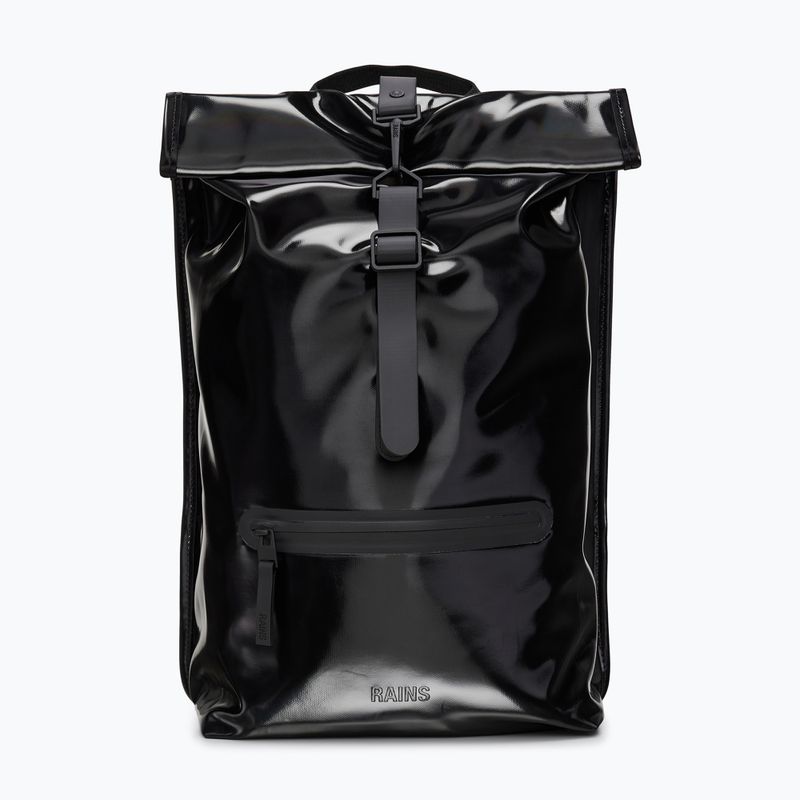 városi hátizsák Rains Rucksack Rolltop W3 13 l night