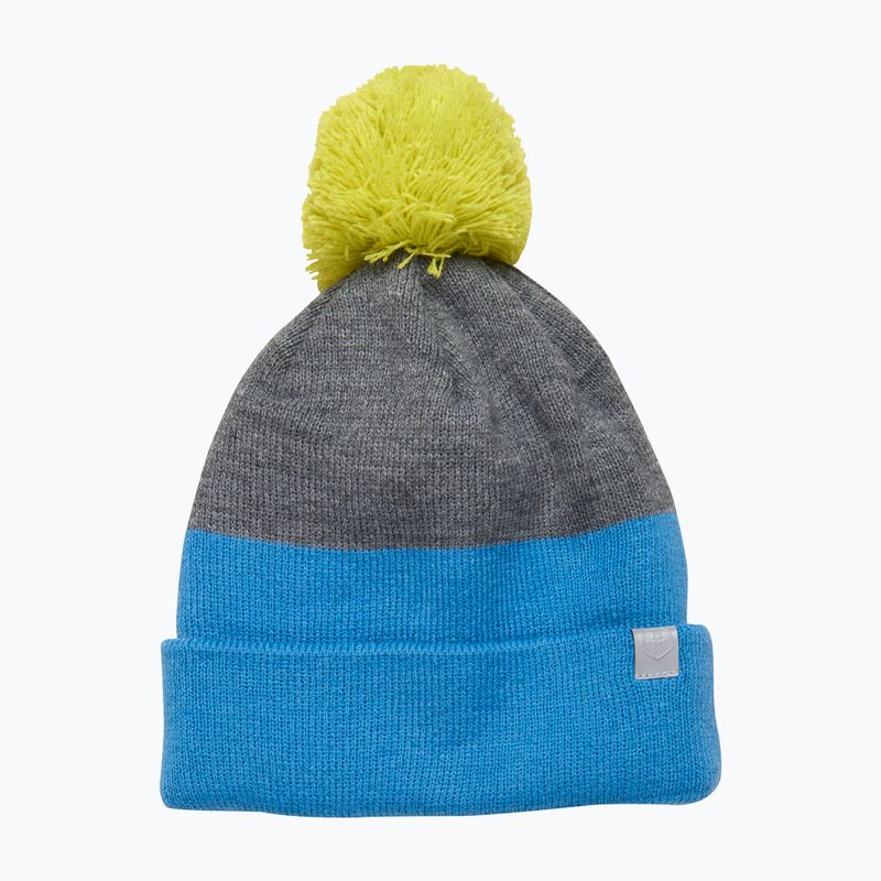 Color Kids Hat Beanie sapka Colorblock téli sapka kék-szürke 740805 7