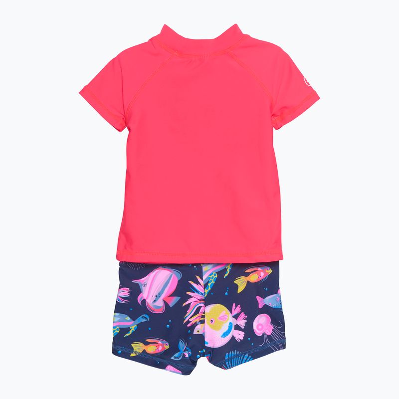 Póló + úszónadrág Color Kids szett rózsaszín CO7200895380 2