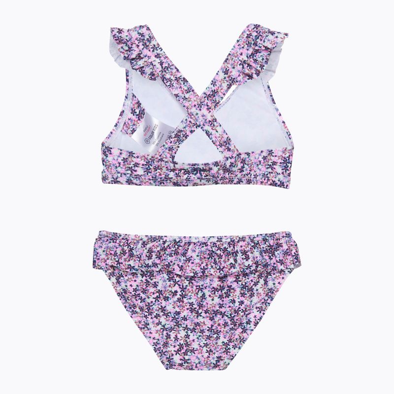 Gyermek kétrészes fürdőruha Color Rövid szoknya Bikini lila CO7201116071 2