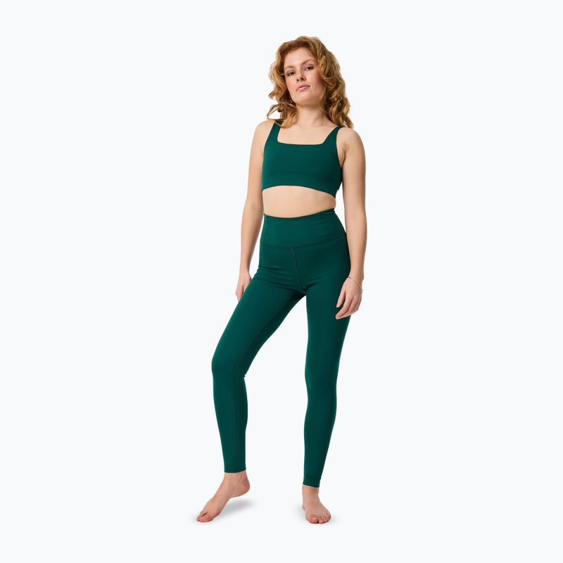 Girlfriend Collective Rib Tommy rain forest edzőmelltartó 2