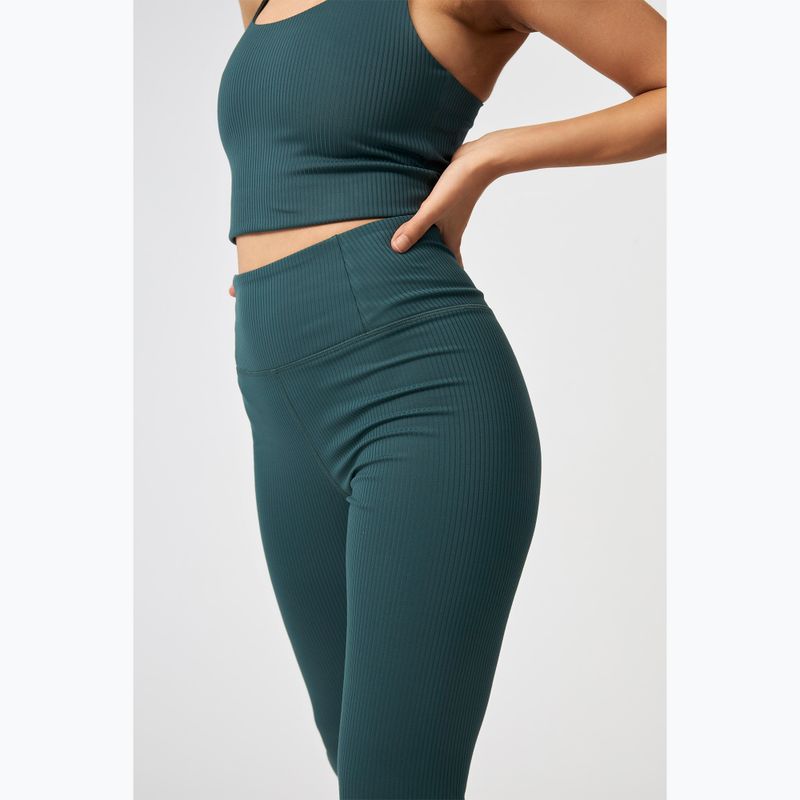 Girlfriend Collective női edző leggings Rib moha 5