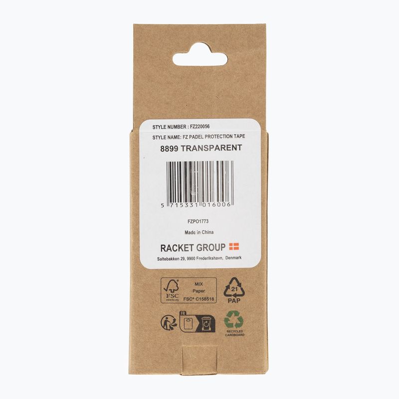 Padelütő védőszalag FZ Padel Protection Tape transparent 2