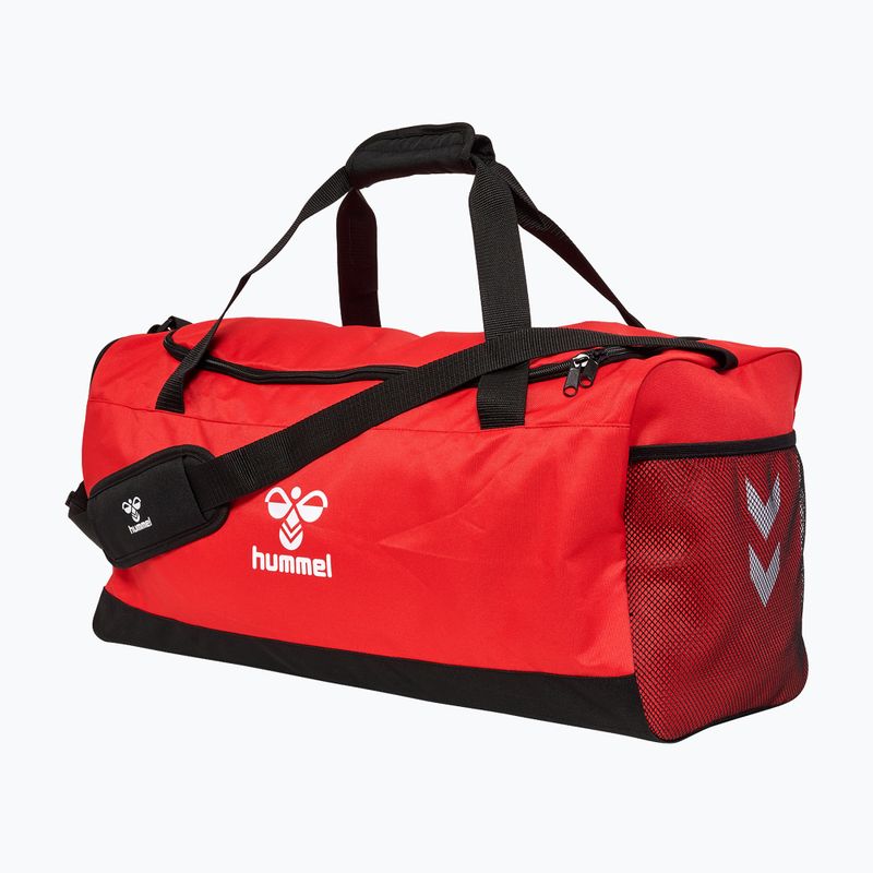 Edzőtáska Hummel Core 2.0 Sports W.SC 45 l true red/black 2