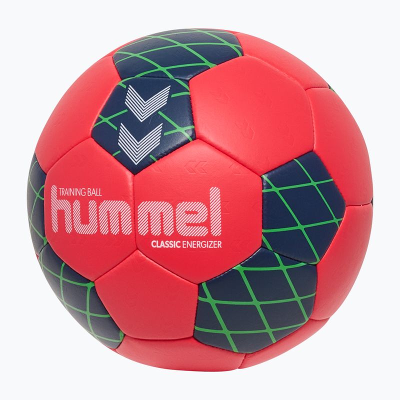 Kézilabda Hummel Classic Energizer red/marine/green size 0 2