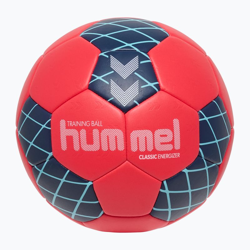 Kézilabda Hummel Classic Energizer red/marine/light blue size 1