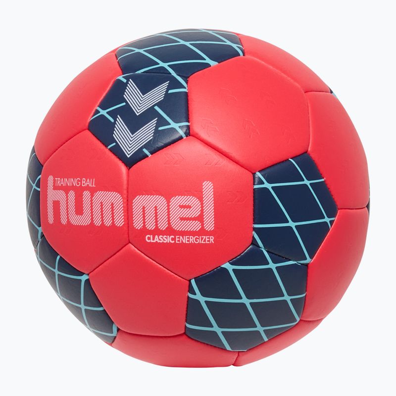 Kézilabda Hummel Classic Energizer red/marine/light blue size 1 2