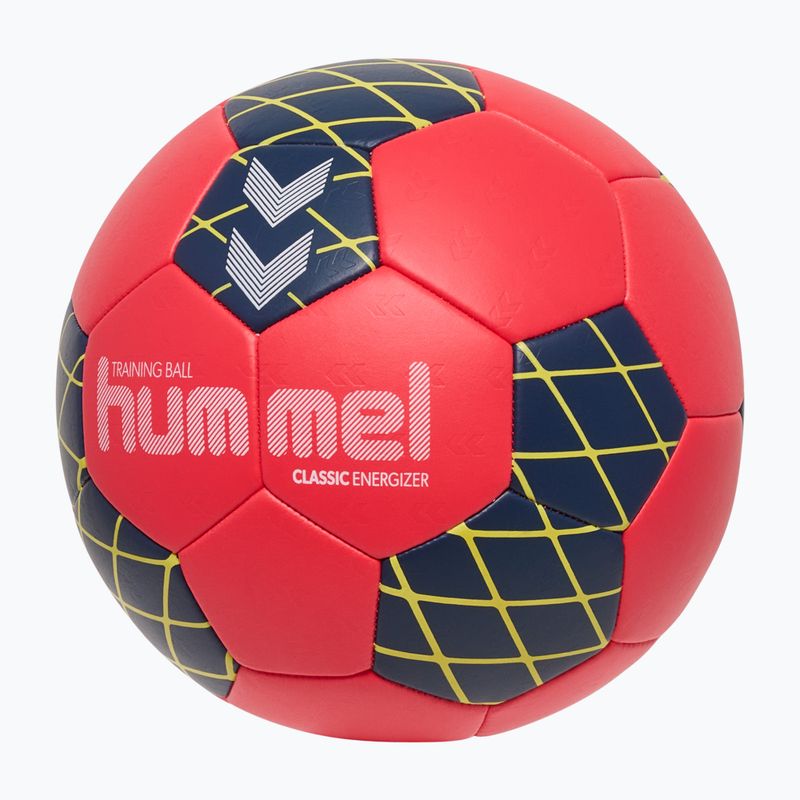 Kézilabda Hummel Classic Energizer off white/light blue/marine size 2 2