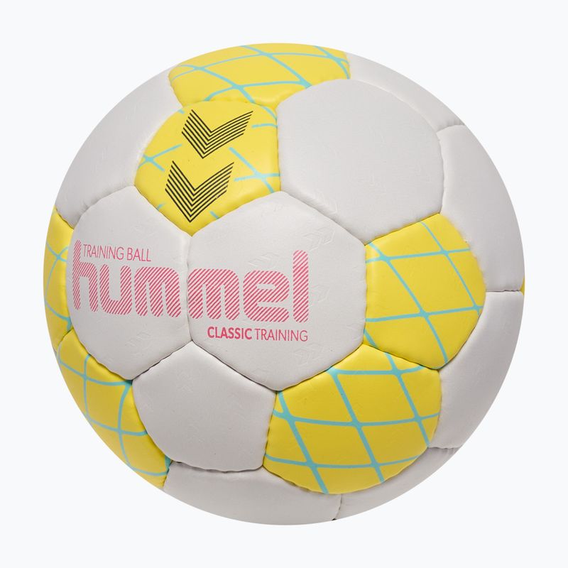 Kézilabda Hummel Classic Training HB white/yellow/blue size 1 2