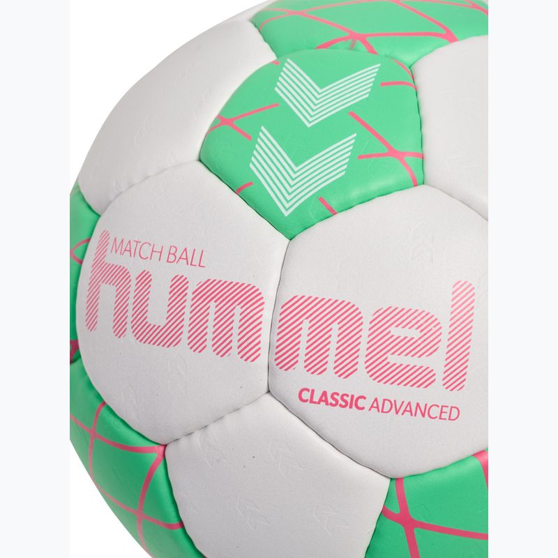 Kézilabda Hummel Classic Advanced HB off white/green/red size 3 4