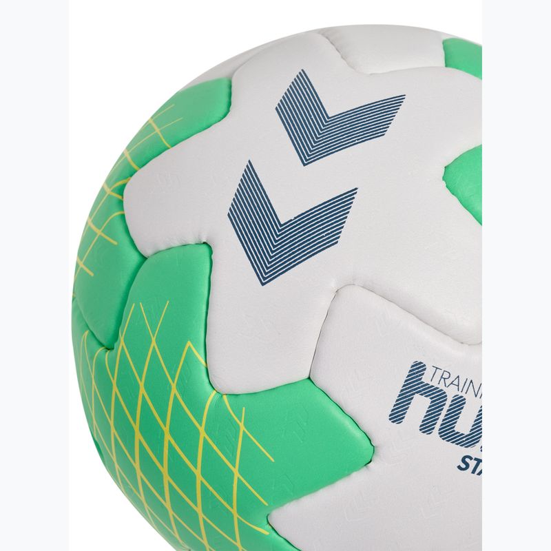 Kézilabda Hummel Star Elite HB off white/green/yellow méret 1 4