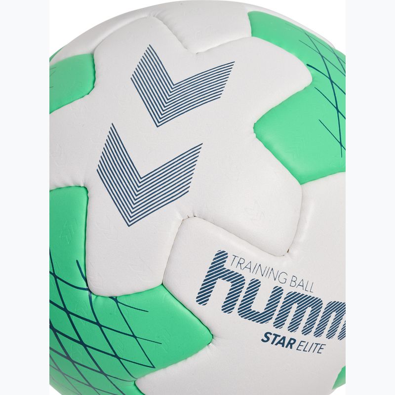 Kézilabda Hummel Star Elite HB white/green/marine size 3 4