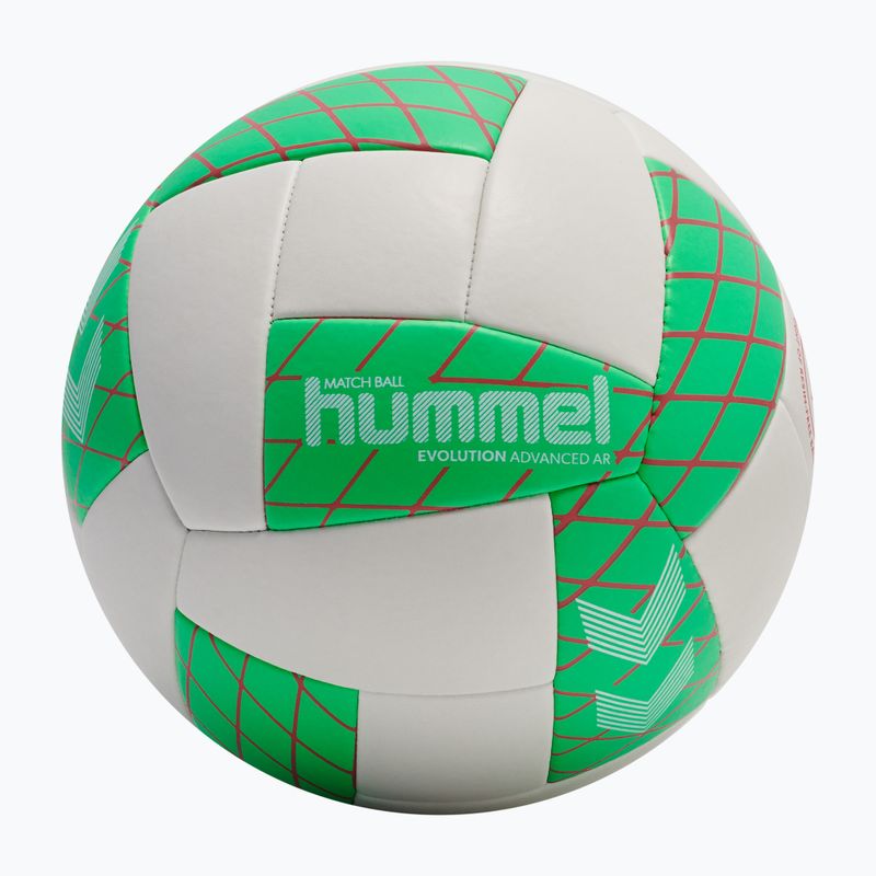 Kézilabda Hummel Evolution Advanced AR HB off white/green/red size 3