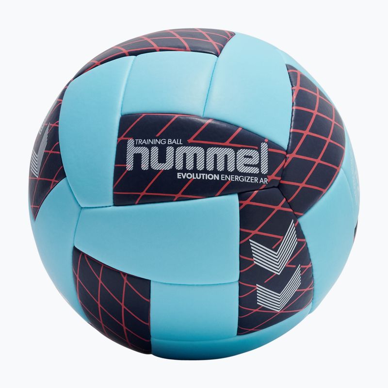 Kézilabda Hummel Evolution Energizer AR HB light blue/marine/red size 2