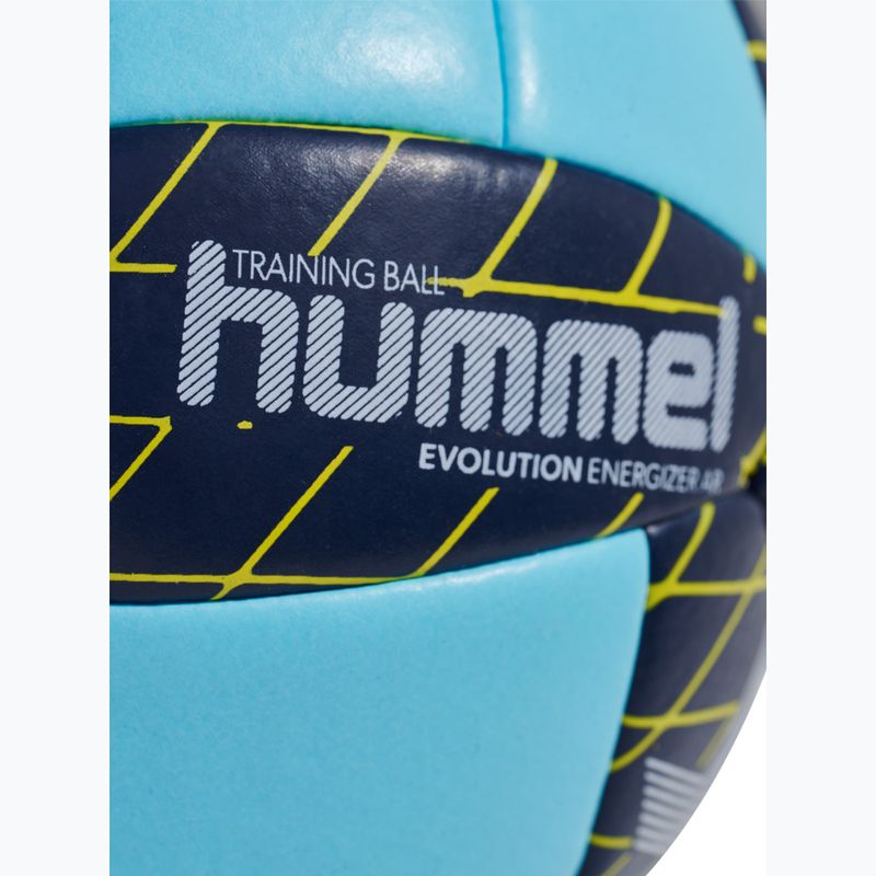 Kézilabda Hummel Evolution Energizer AR HB light blue/marine/yellow size 3 2