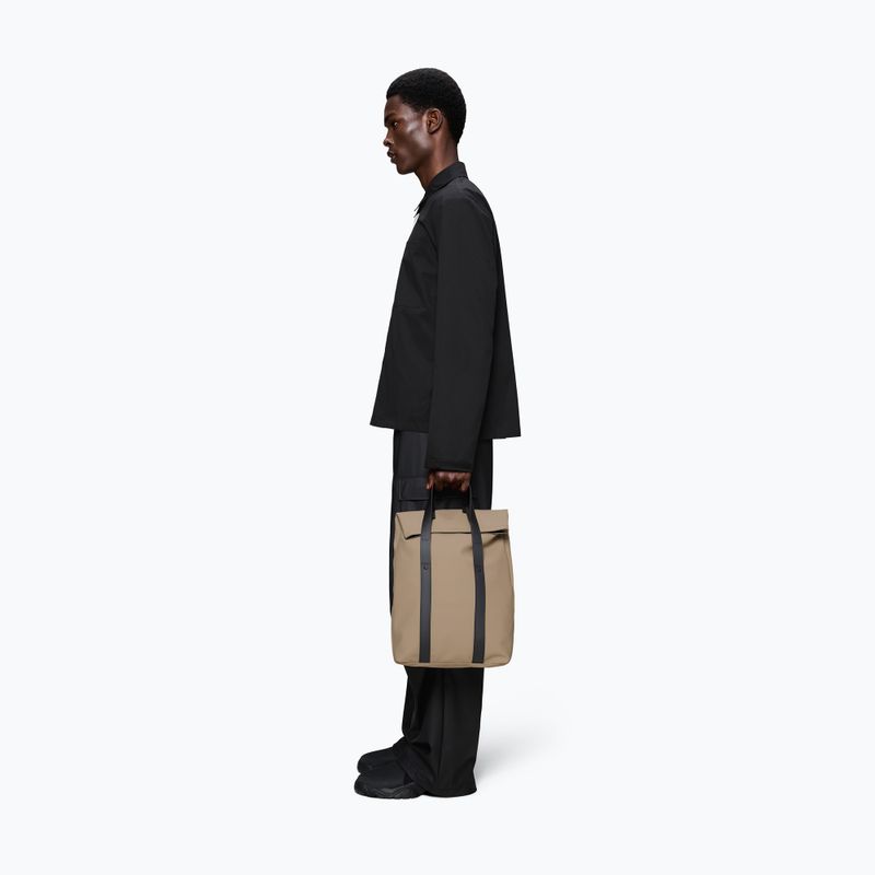 Hátizsák Rains 2 Way Tote Mini Beige 4