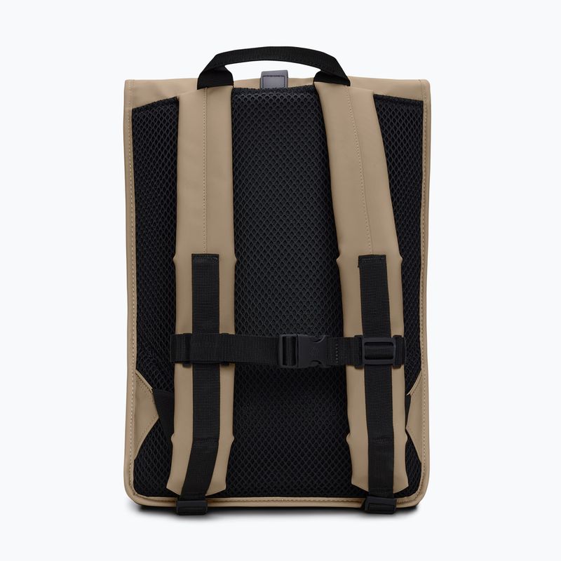 Városi hátizsák Rains Rucksack Rolltop Beige 3