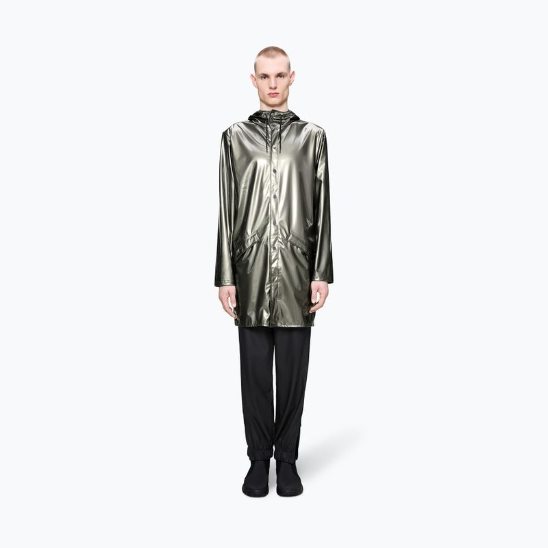 Esőkabát Rains Long Jacket raven 5