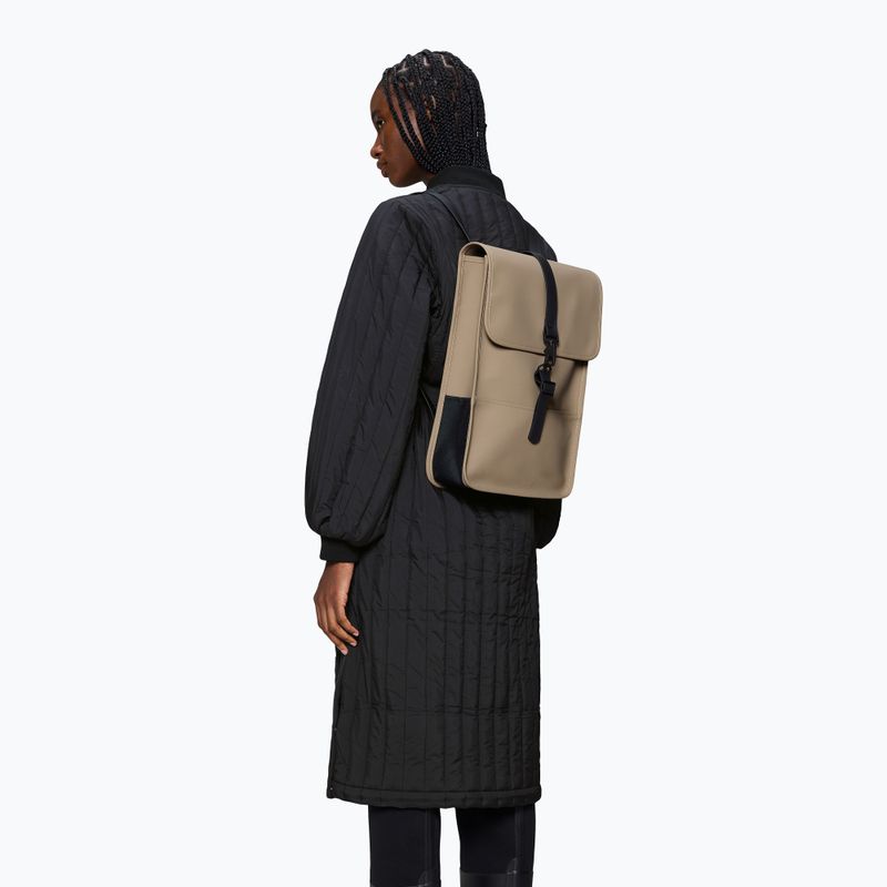 Hátizsák Rains Mini 12,5 l beige 4