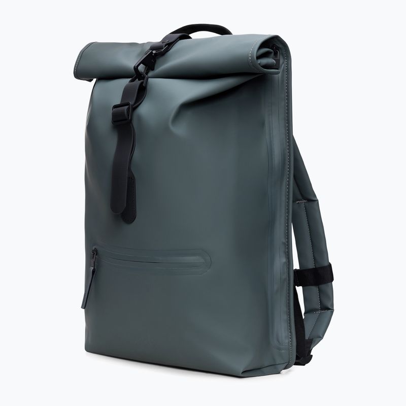 Városi hátizsák Rains Rucksack Rolltop 13 + 4 l dark grey 2